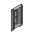 Schubl.-Trennblechhalter 63 2fach