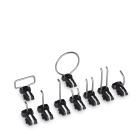 Werkzeughakenset 9tlg Alulochwand 3.0