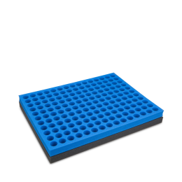 Düsenkoffer Schaumstoffeinsatz