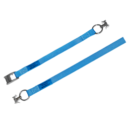 Zurrgurte mit Klemmschloss ZGKF 6500mm und 2 eingenähten Fittingen
Länge: 1000mm + 5500mm = 6500mm