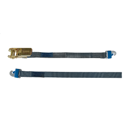 Zurrgurte mit Ratsche ZGRP 750mm und 2 eingenähten ProSafe Haken 
Länge: 100mm + 650mm = 750mm