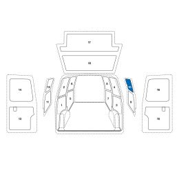 Sowaflex Schiebetür links oder rechts oben
Citroen Jumper Mod.06 
Radstand 3450 / 4035mm