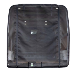 Moskitonetz Heck mit Reissverschluss, Ford Transit/Tourneo Custom, Montage durch Magnet und Klett, unmontiert