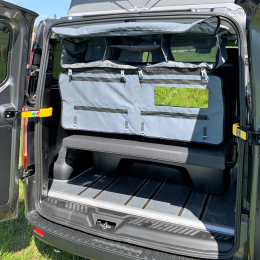 Dachtasche Ford T Custom grau, unmontiert